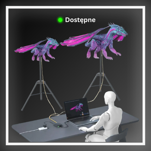 Holograficzny Wentylator 3D